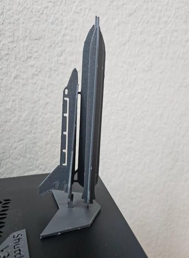 3D Craft Model Kit Military Aircraft and Missiles Assembly Frame, Black Plastic, Scale Model Parts - Image 3